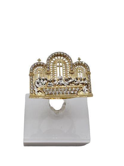 The last supper 10k ring size 10.5