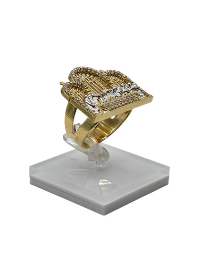 The last supper 10k ring size 10.5