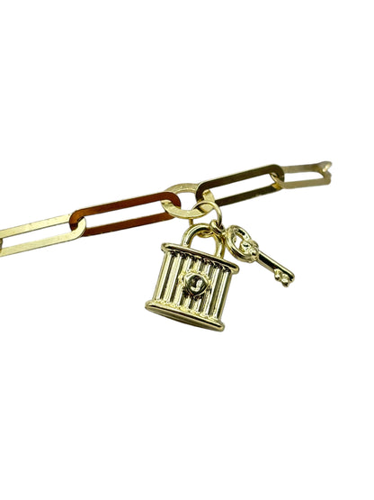 10k bracelet of Padlock
