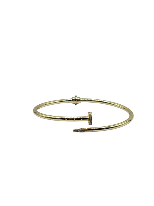 10k Nail bracelet 3mm