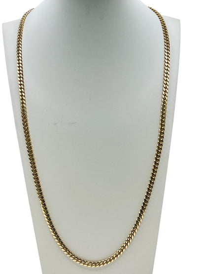 10k Cuban chain 22in 4mm