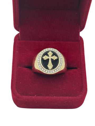 10k ring of cross size 10