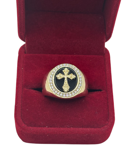 10k ring of cross size 10