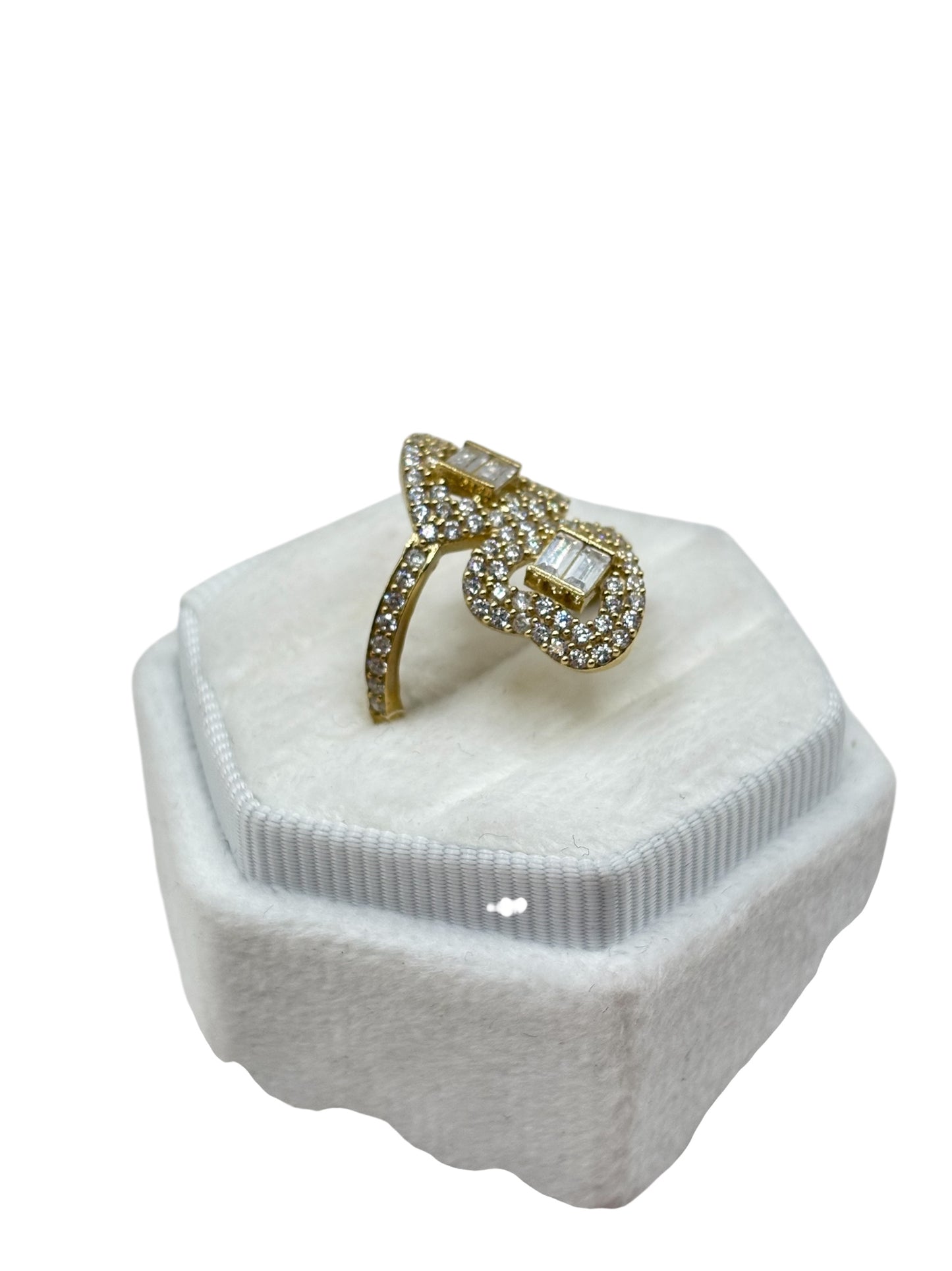 10k gold heart ring size 7