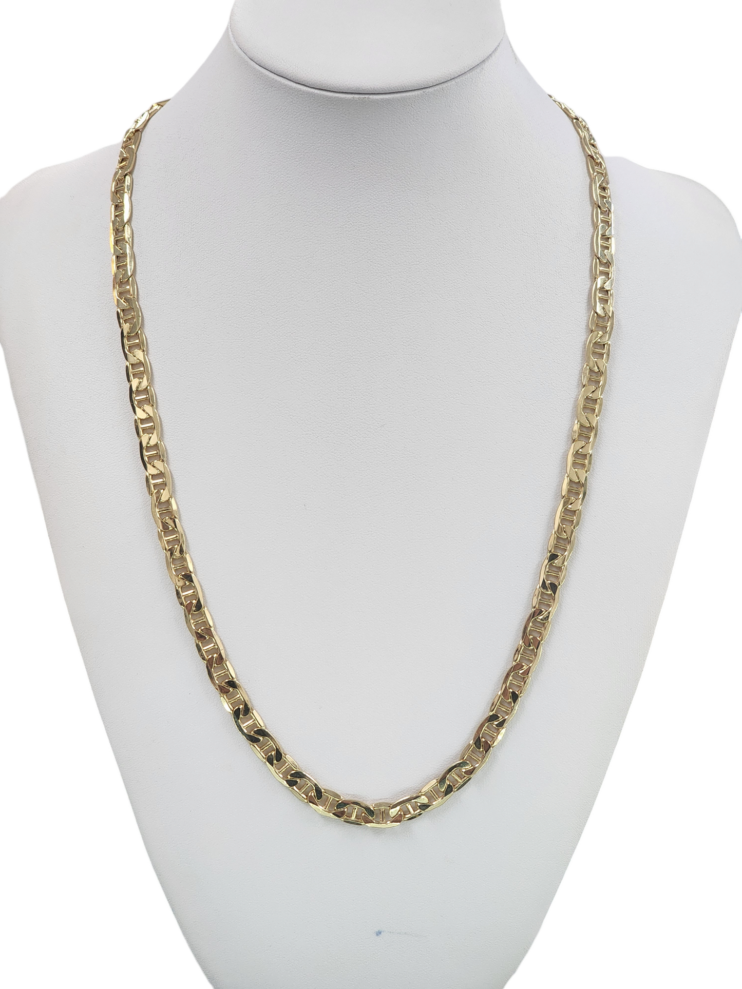 10k gold sailor chain  24in. 7mm.