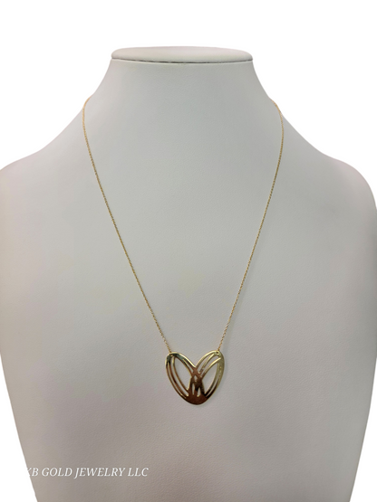 14k gold necklace 18in. 0.9mm