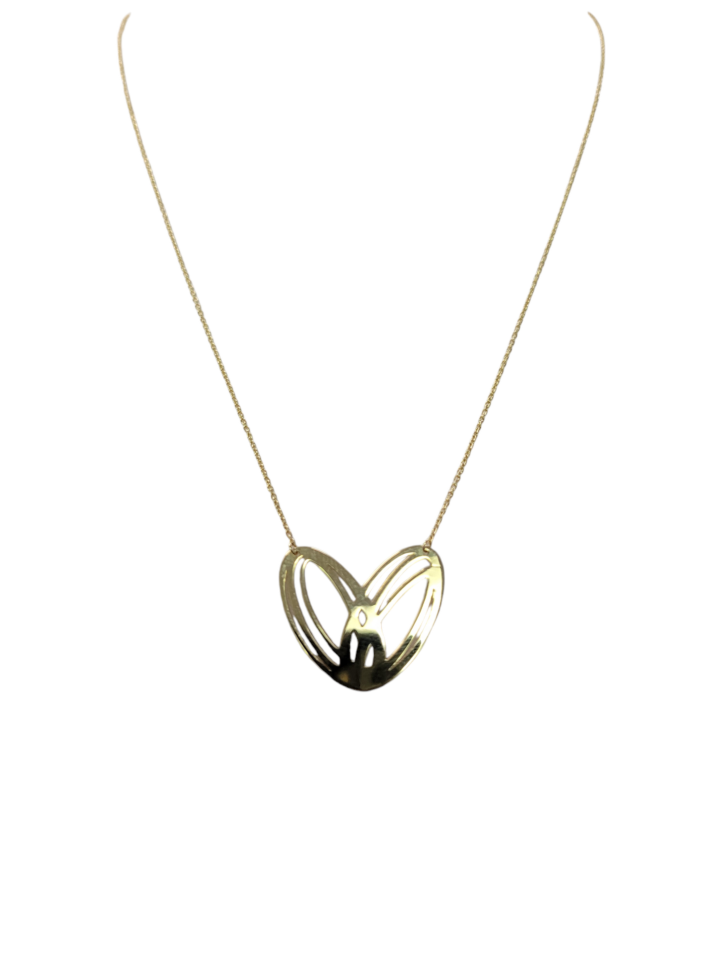 14k gold necklace 18in