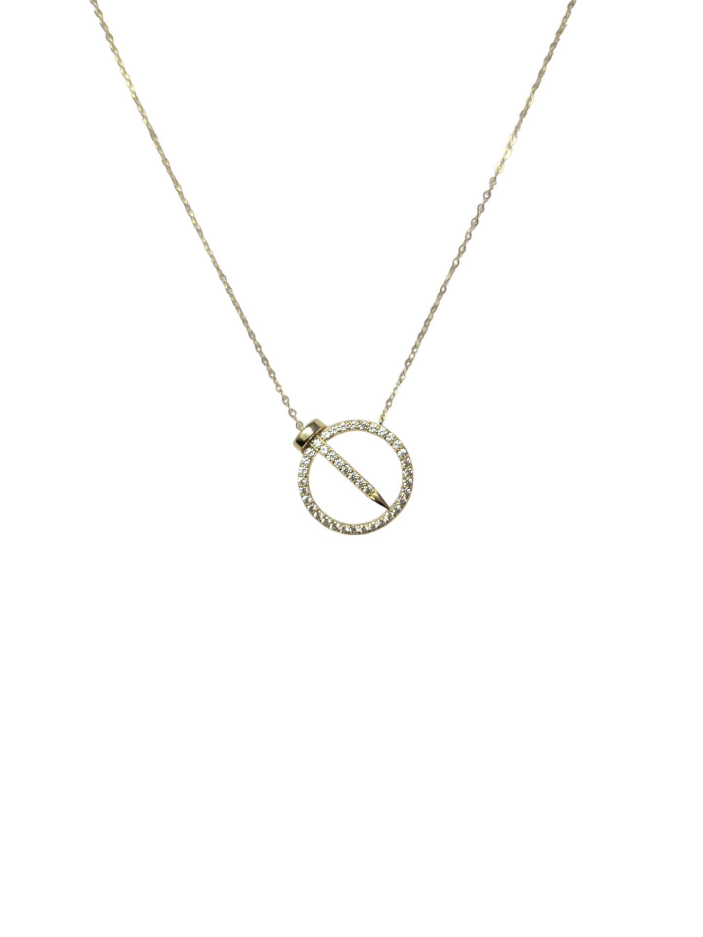 14k gold necklace 16in.