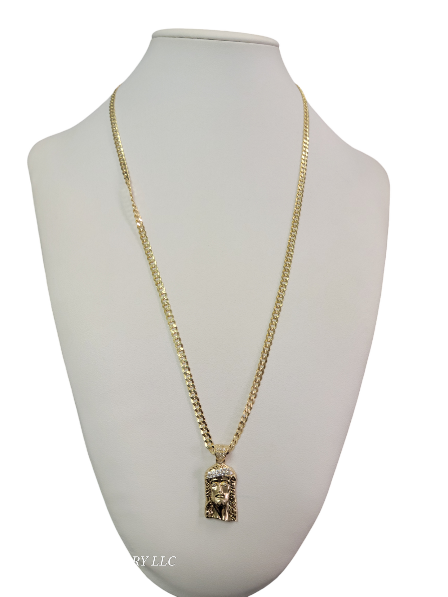 10k gold cuban chain, 24in. 4mm