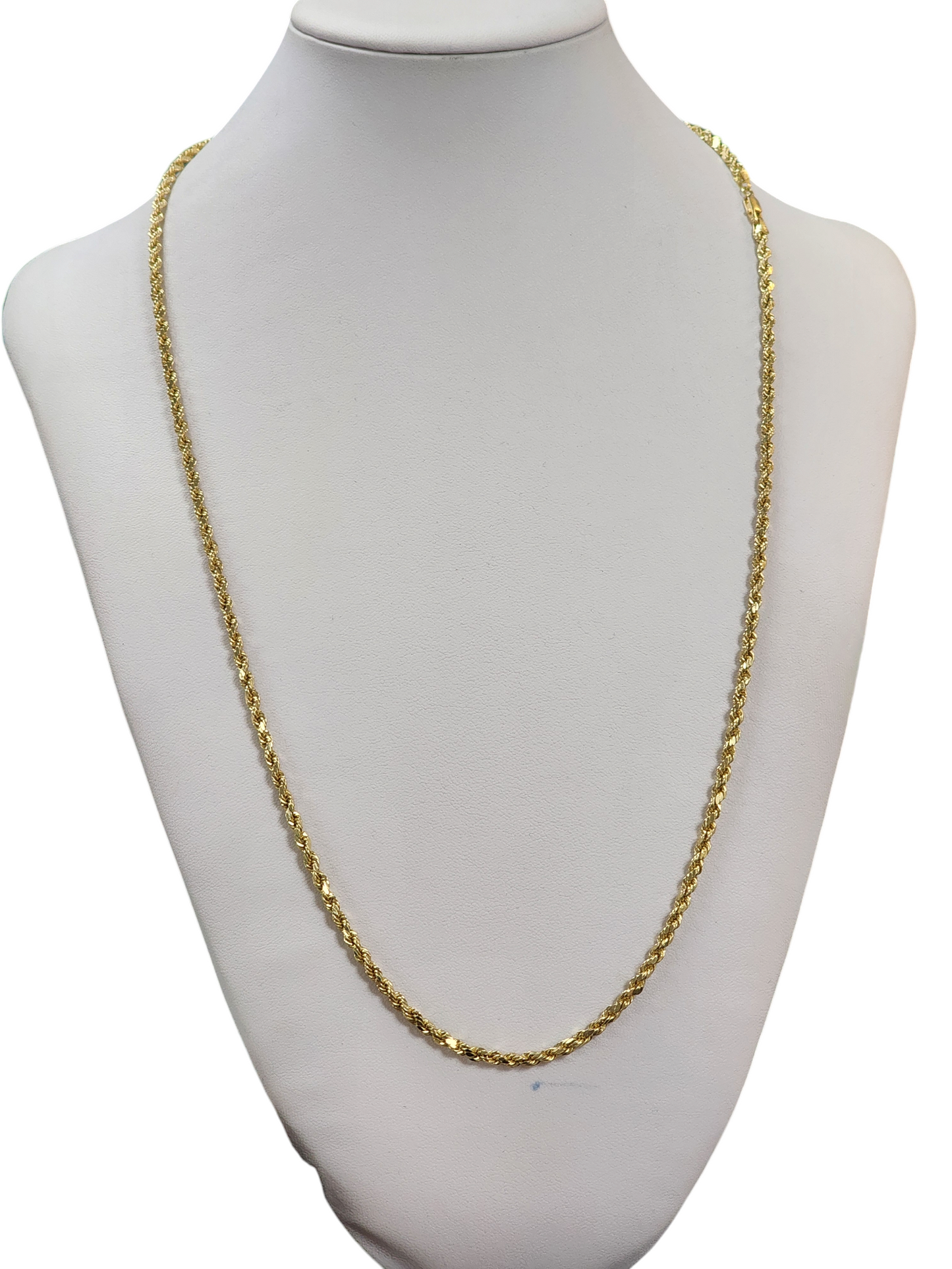 14k Gold Rope Chain 26in. 3mm.