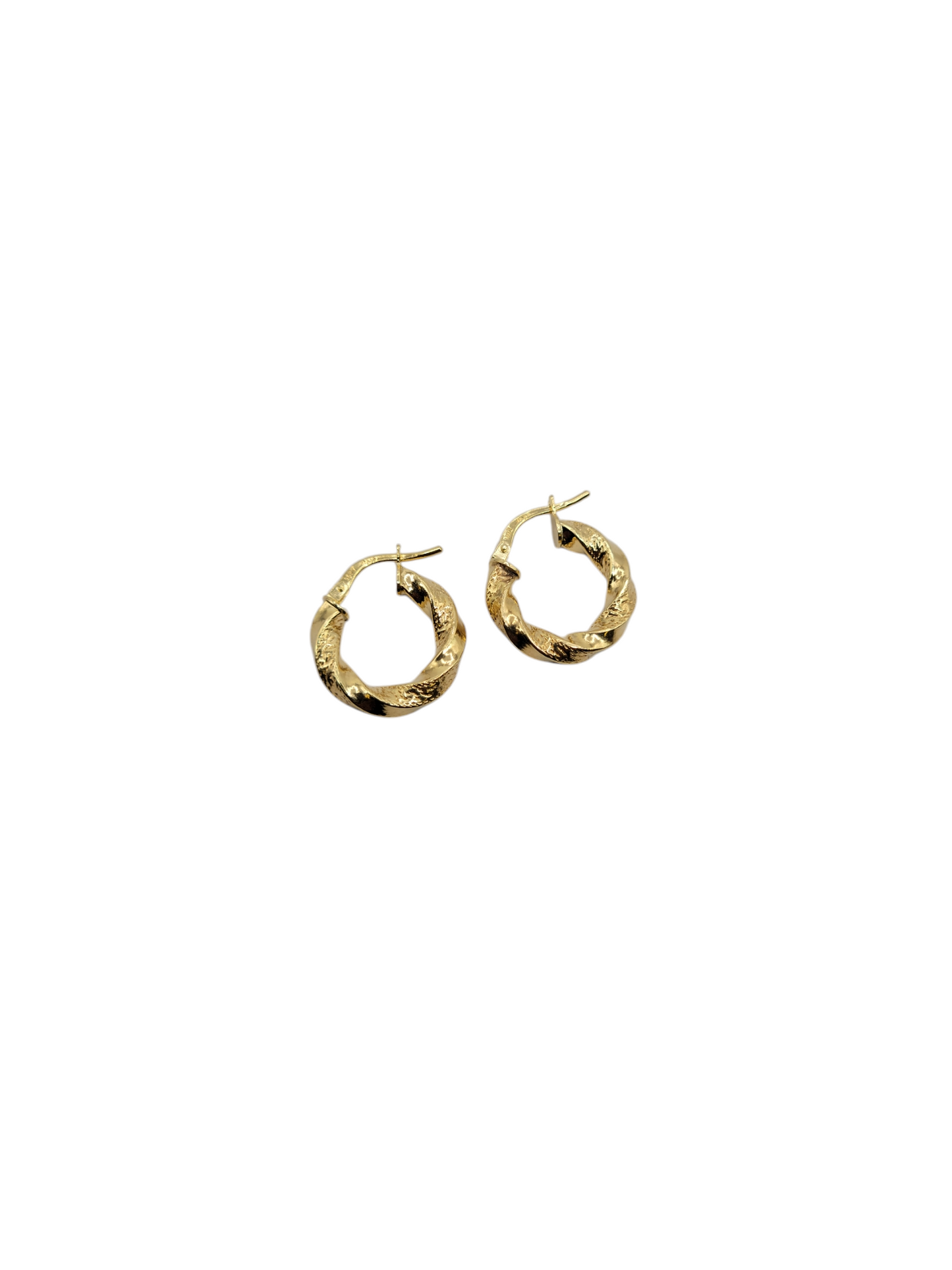 10k gold earrings size 1