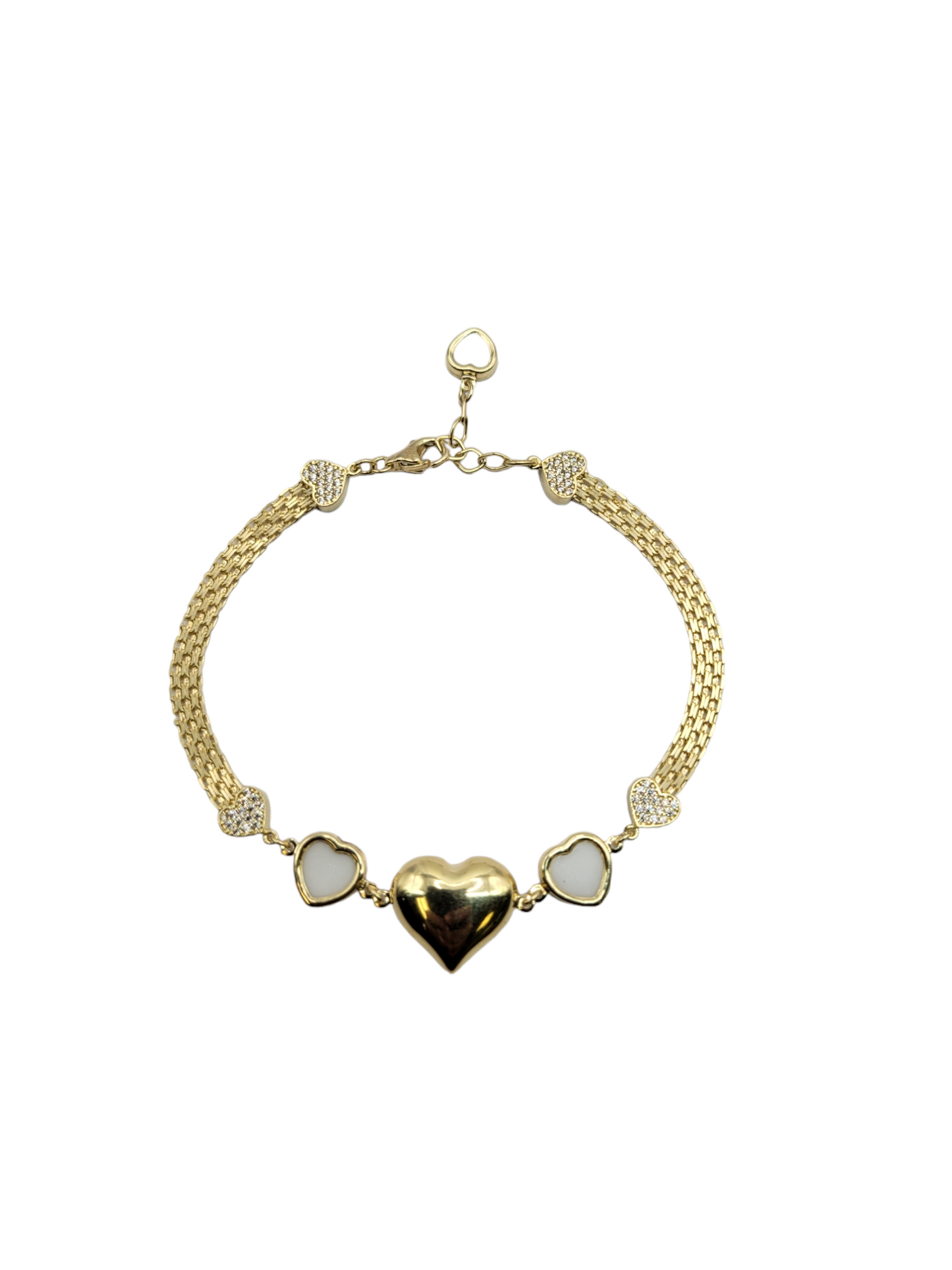 10k Gold Bracelet 7 - 8 in