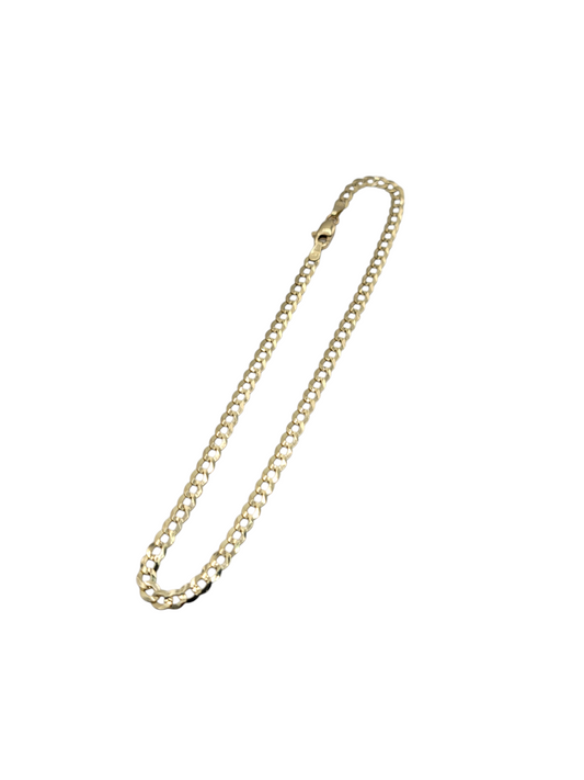 10k gold anklet 10in.