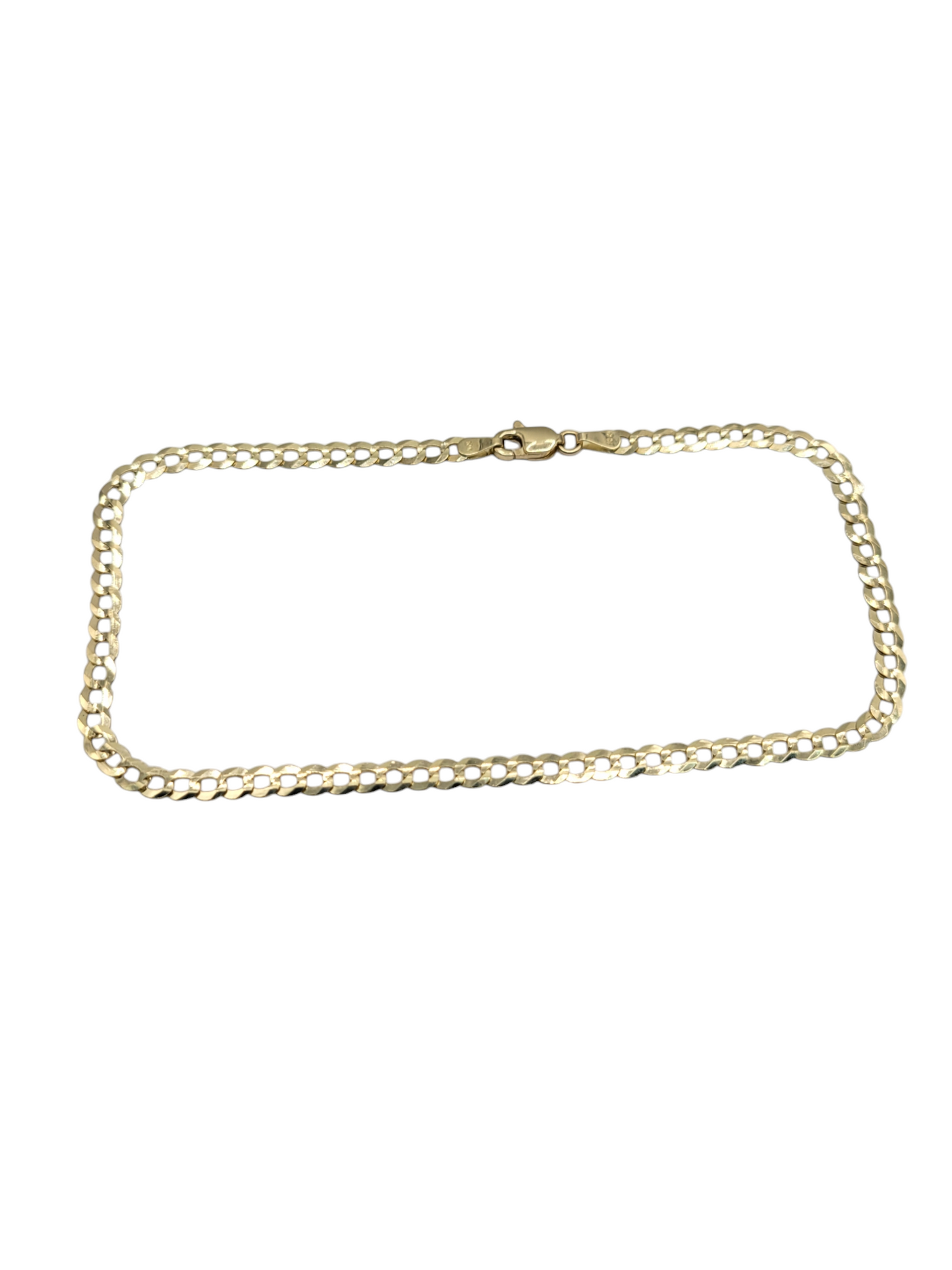 10k gold anklet 10in.