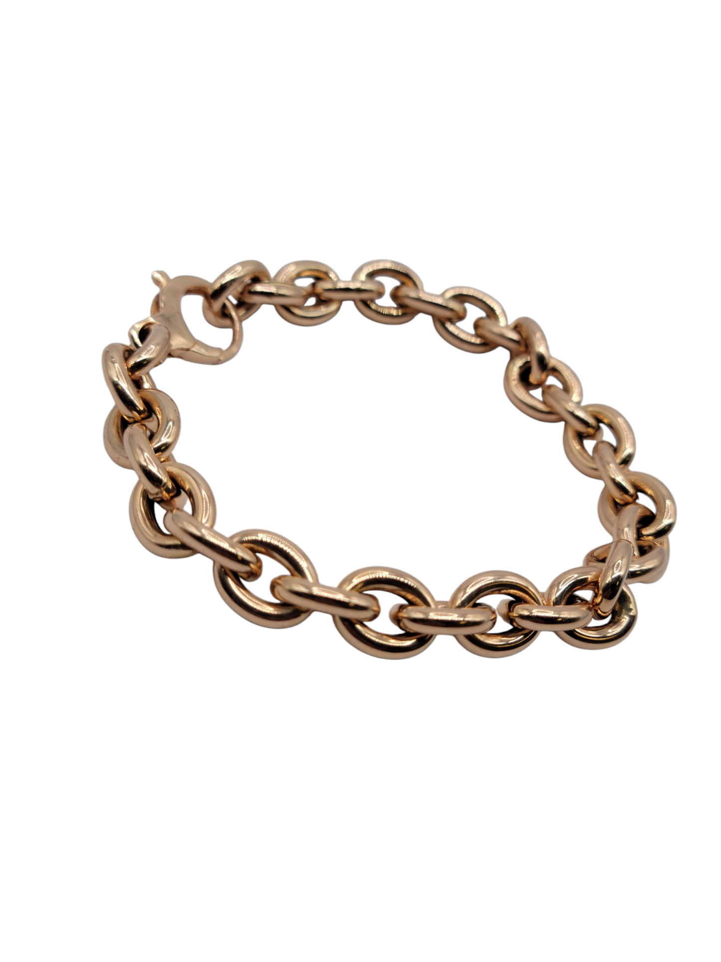 14k rose gold bracelet 7.5in