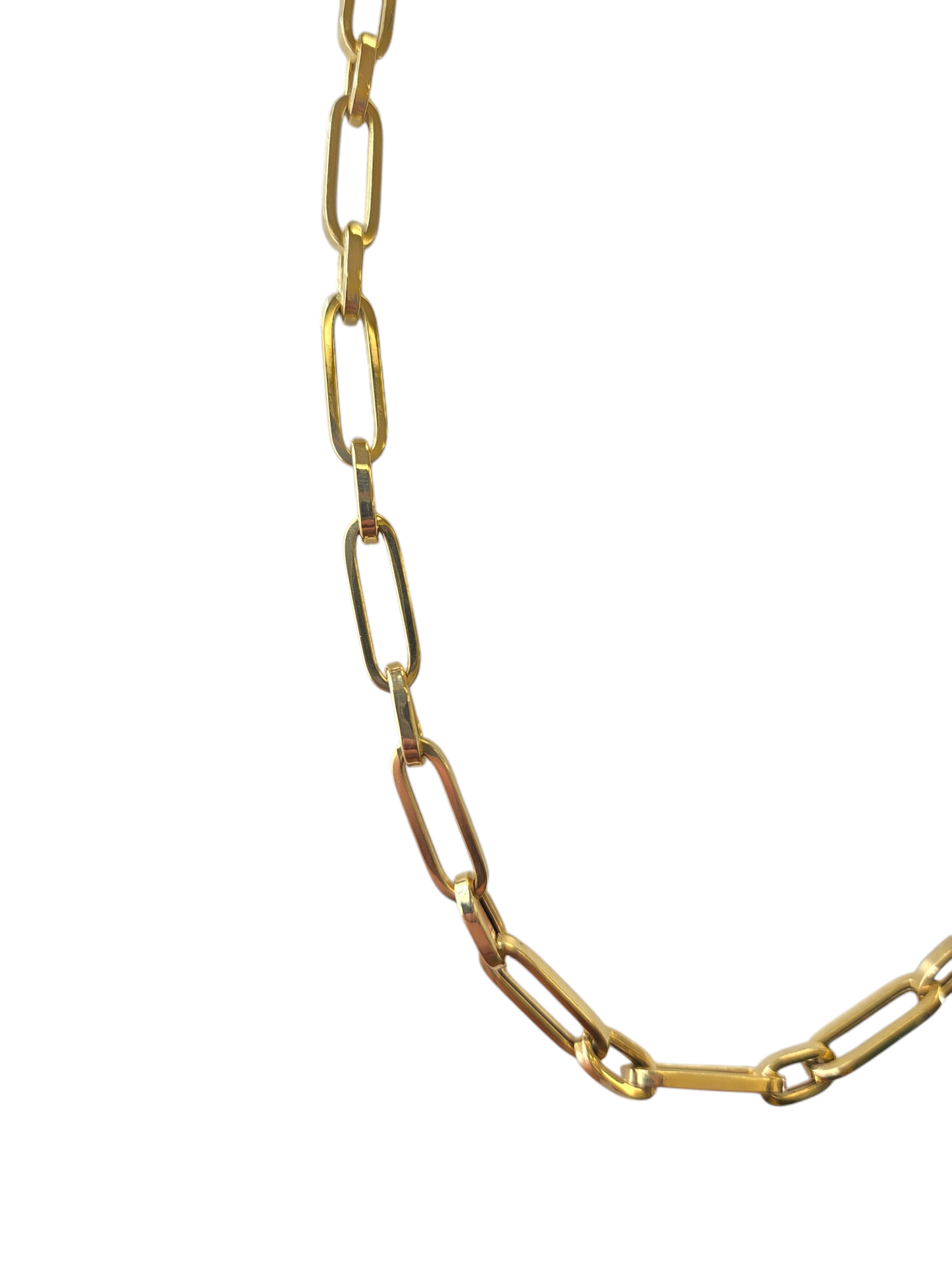 14k Gold necklace Strand Style 5mm  24in