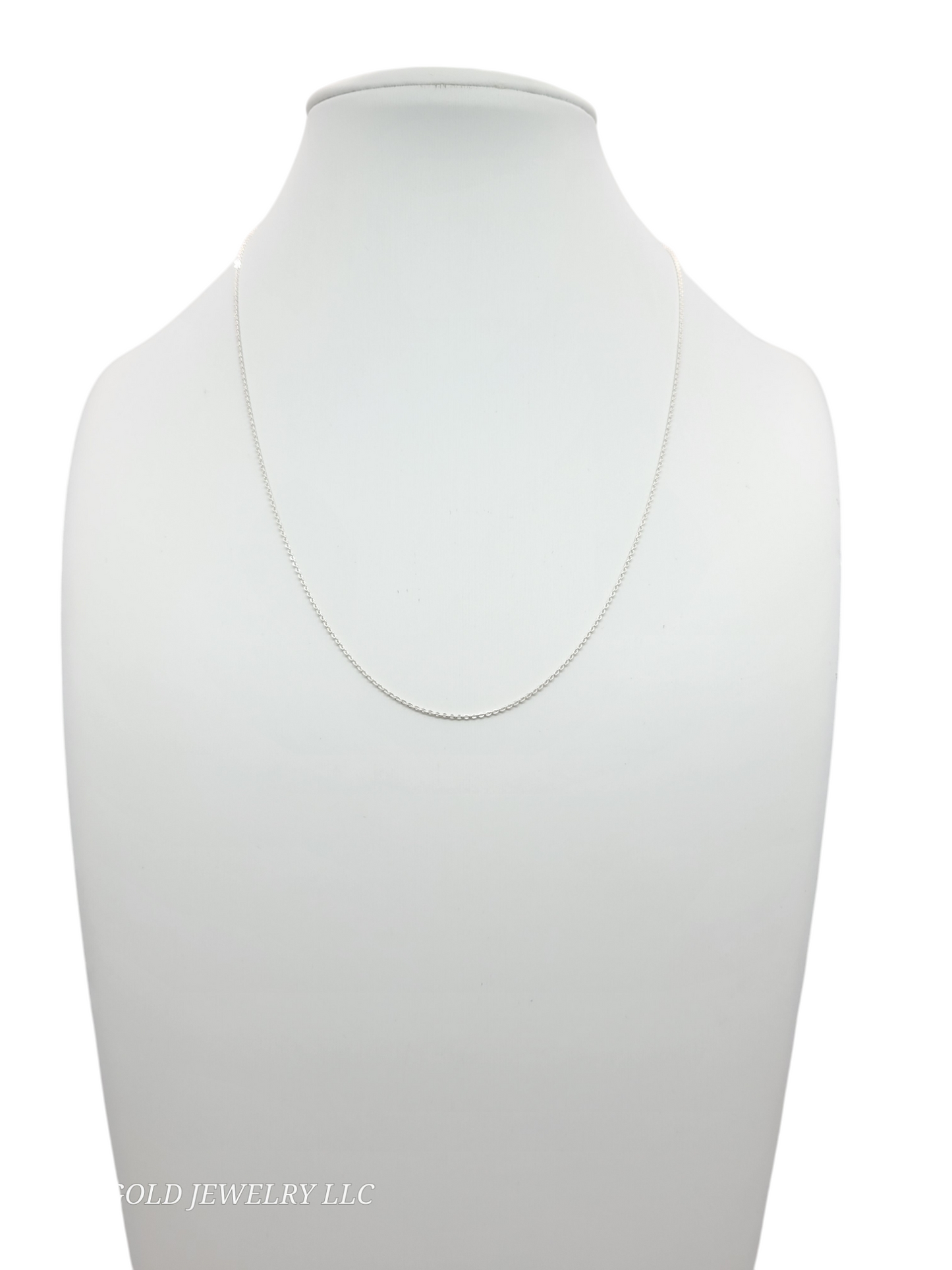 925 sterling silver chain. plain. 20in . 1mm