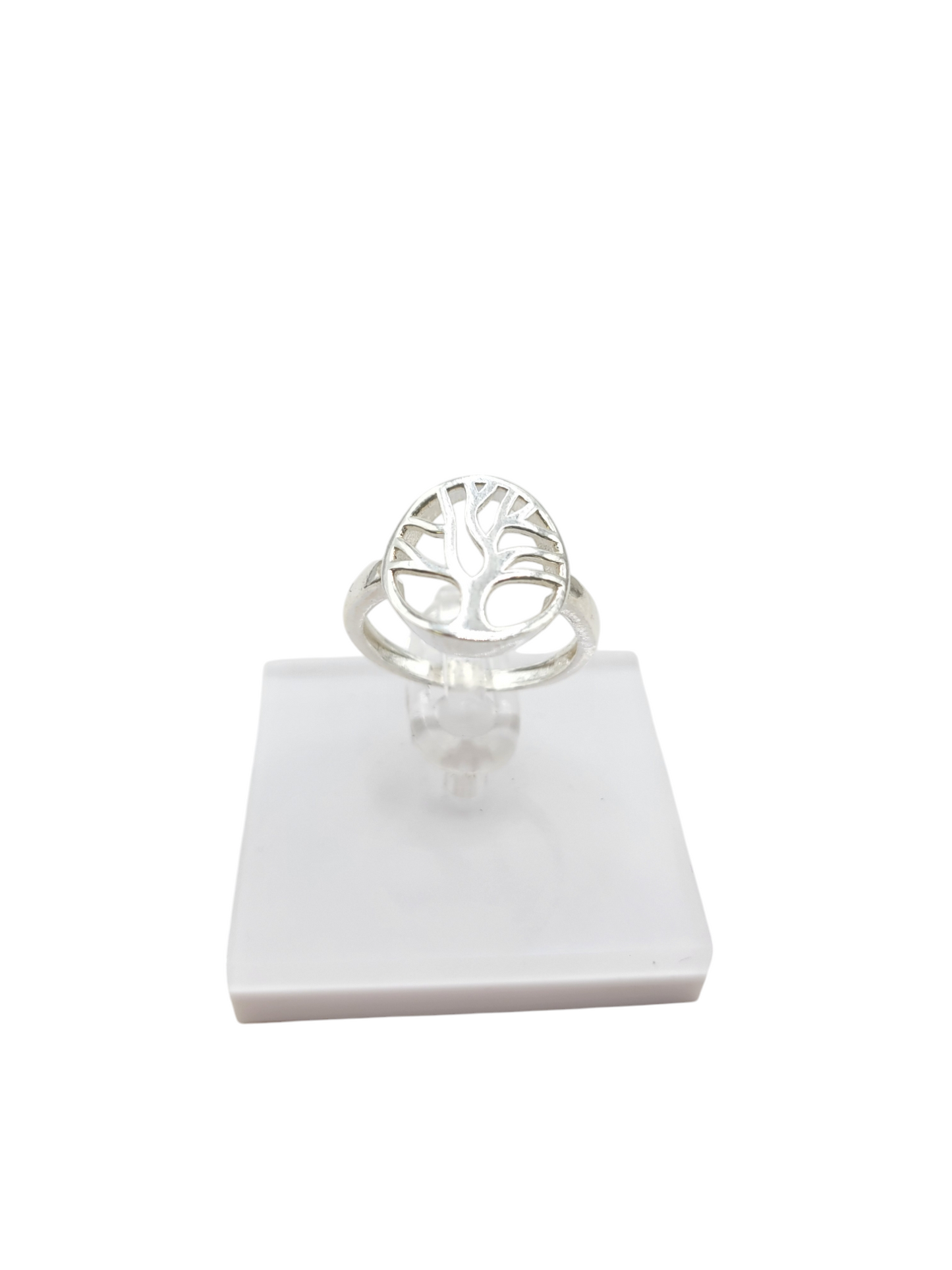 925 silver ring. Empty tree. Size 5.5