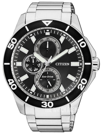 eco-drive men's watch ap4030-57e. 1 year free insurance