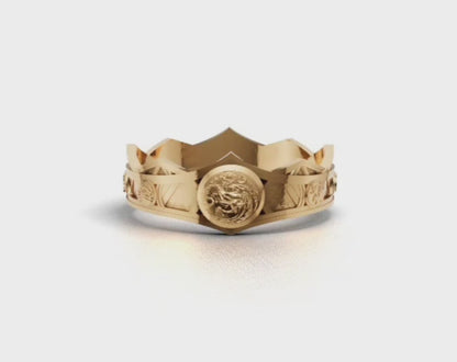 The Targaryen Conqueror's Crown | Solid 10K & 14K Gold