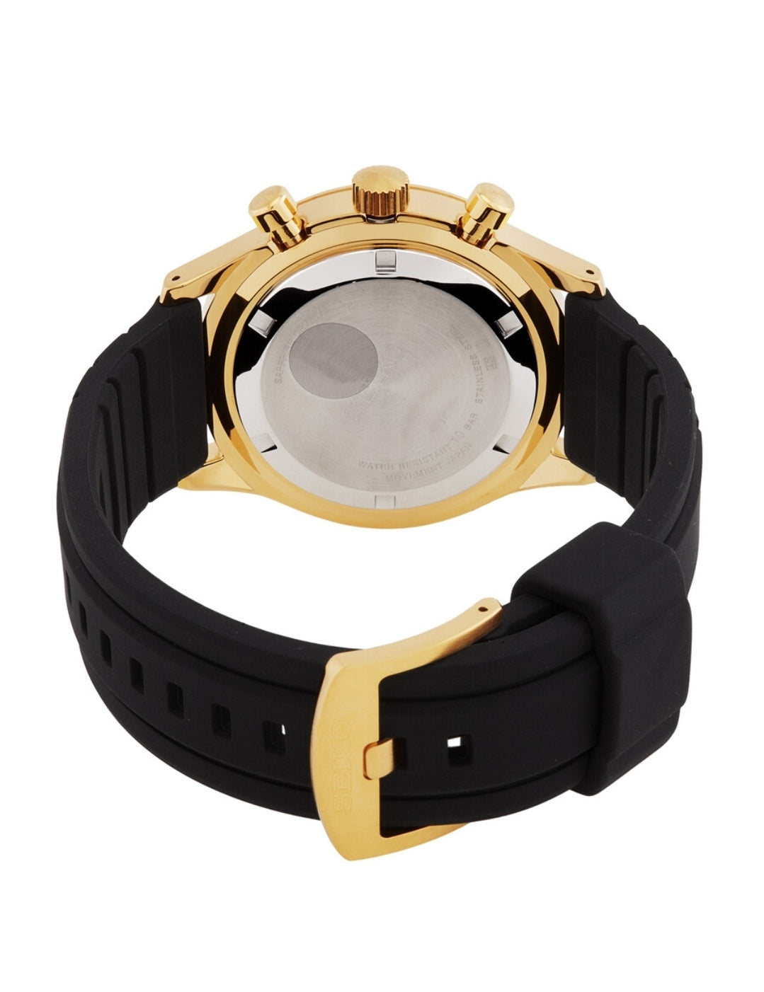 Seiko 
Chronograph Quartz Black Dial Men's Watch
Item No. SSB446P1