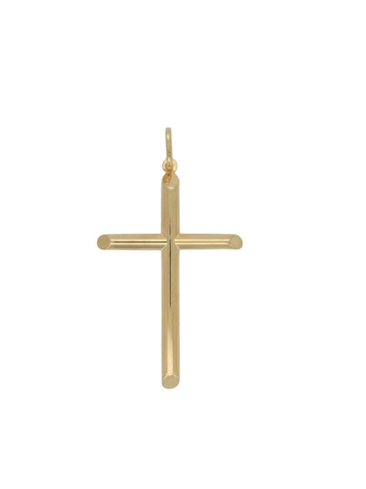 10K gold pendant. Cross.