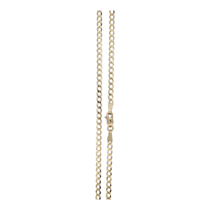 10K gold Cuban link chains. Solid. 20in. 3mm
