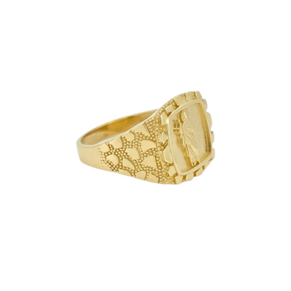 10k Gold Ring St Jude. Size 10