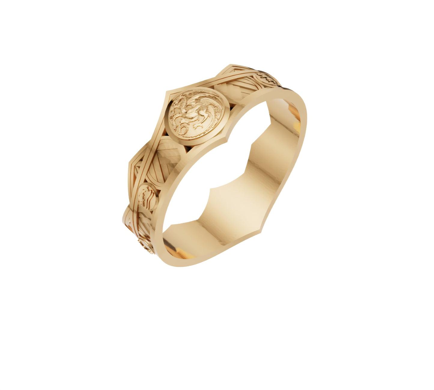 The Targaryen Conqueror's Crown | Solid 10K & 14K Gold