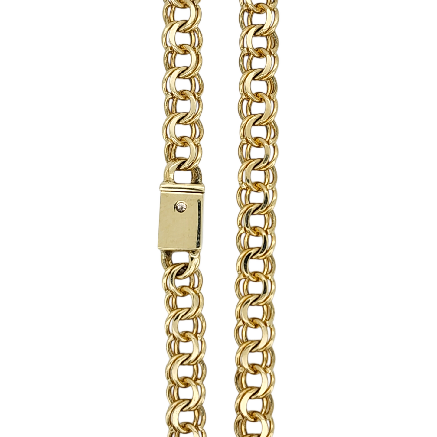 10k Gold Chino Link 24in 6mm