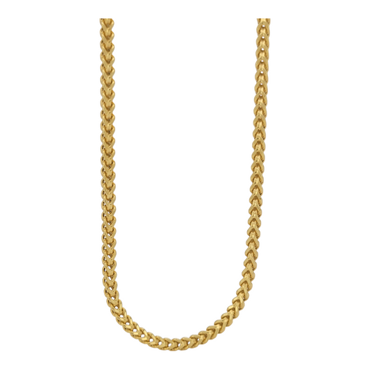 10K Gold Franco Chain. 20in. 2.5mm