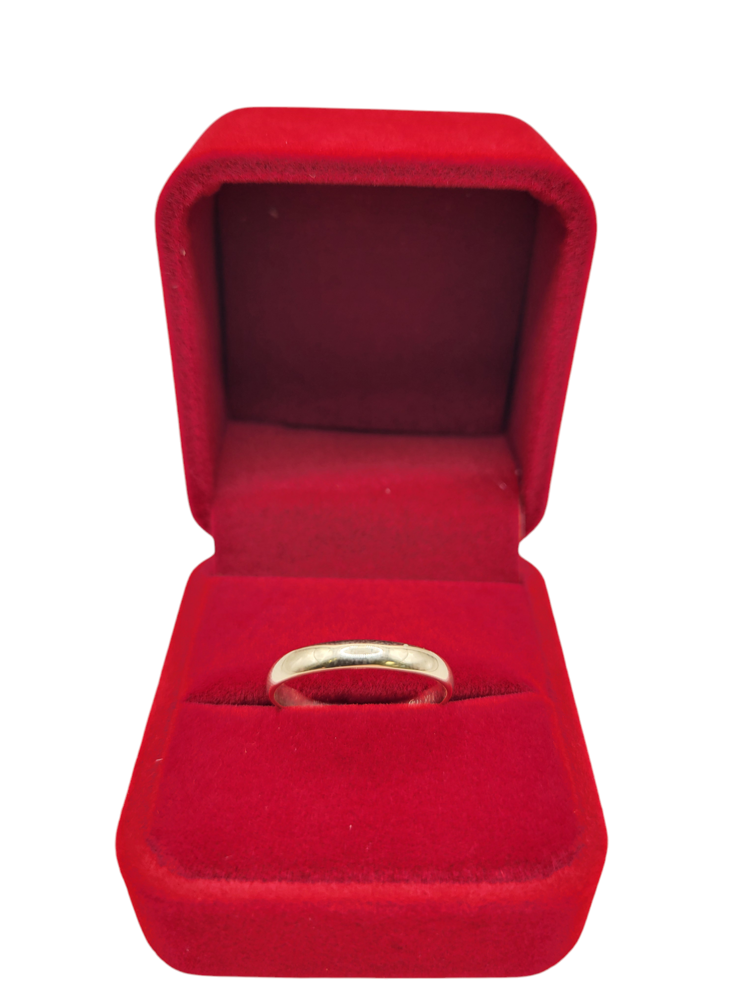 14K gold ring. Wedding band. smooth. Size 9