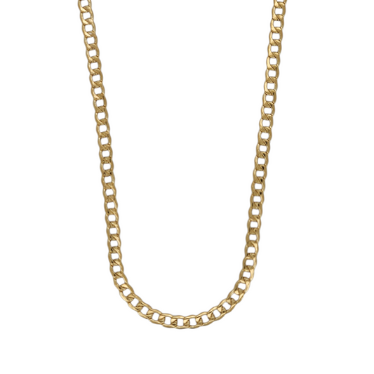 10k Gold Cuban Chain. 24in 2.5mm