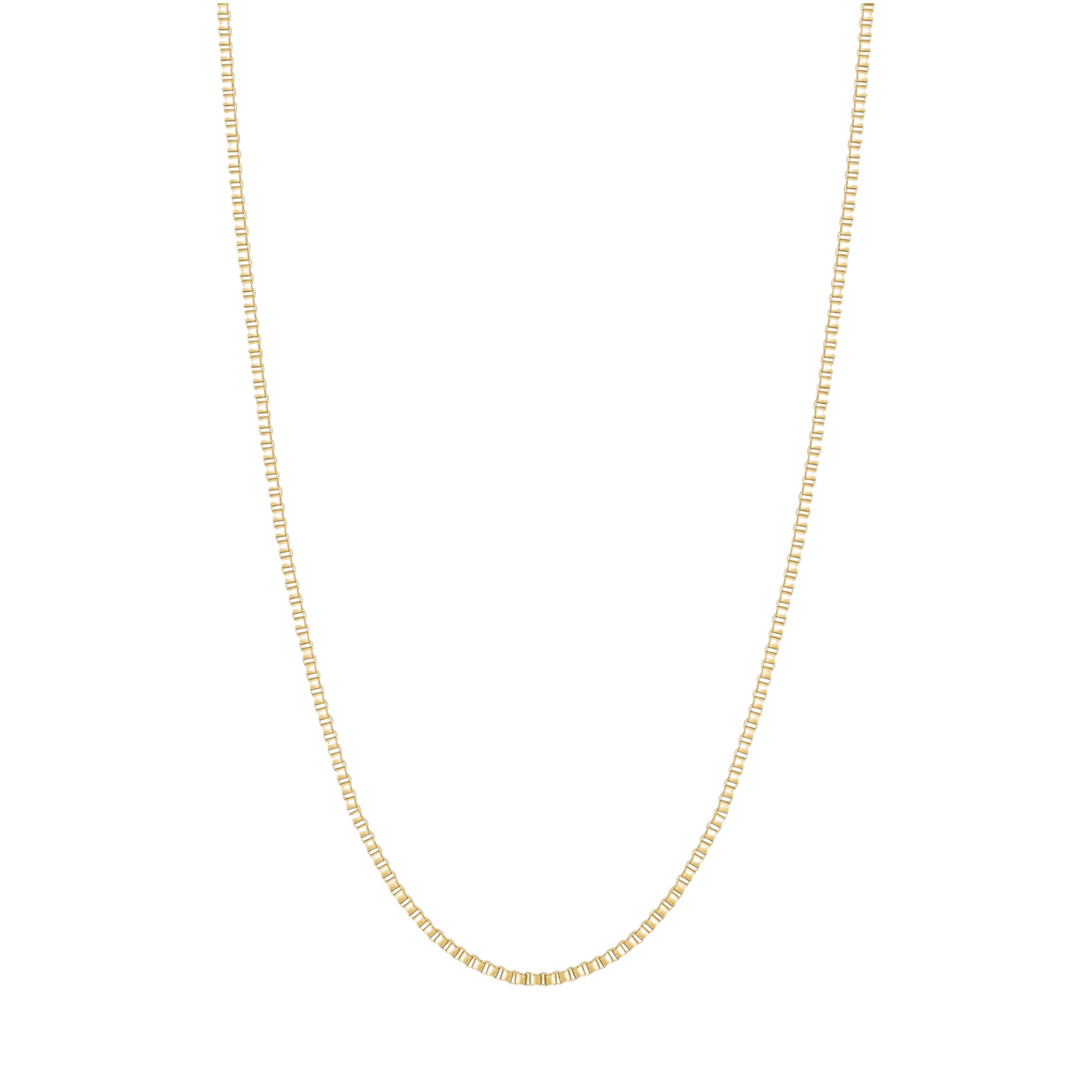 10k Gold Box Chain. 16in - 0.7mm