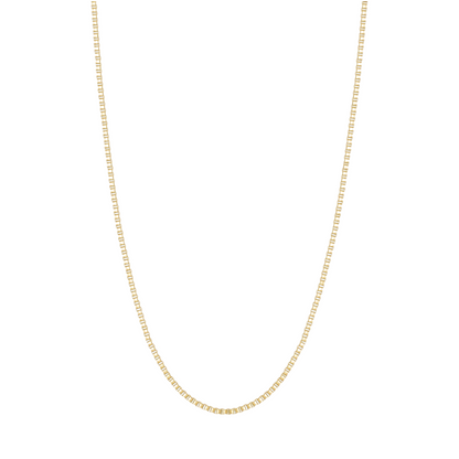 10k Gold Box Chain. 16in - 0.7mm