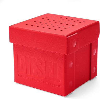 Diesel Spiked Men's Watch, Chronograph Watch with Stainless Steel Bracelet or Genuine Leather Band