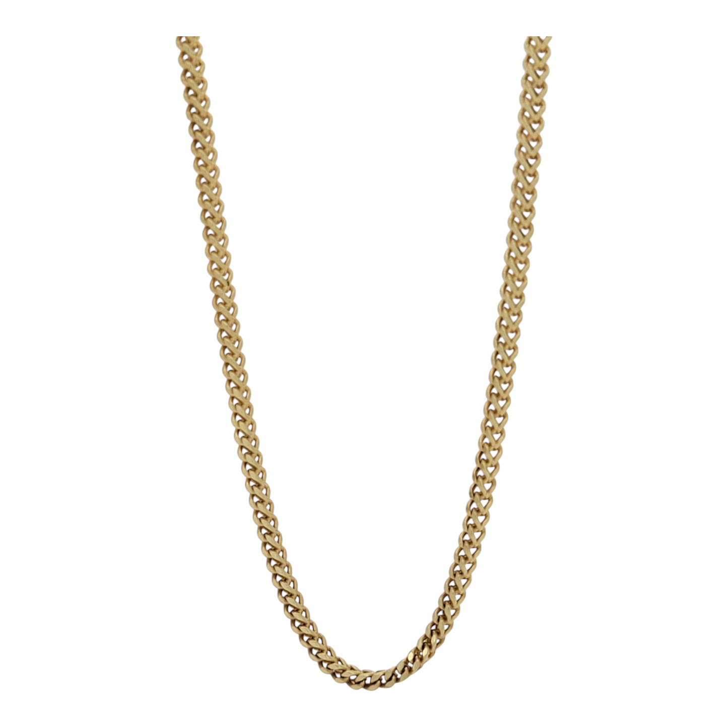 14K gold Franco chain. 19in . 1mm