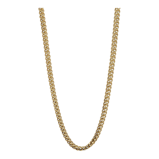 14K gold Franco chain. 19in . 1mm