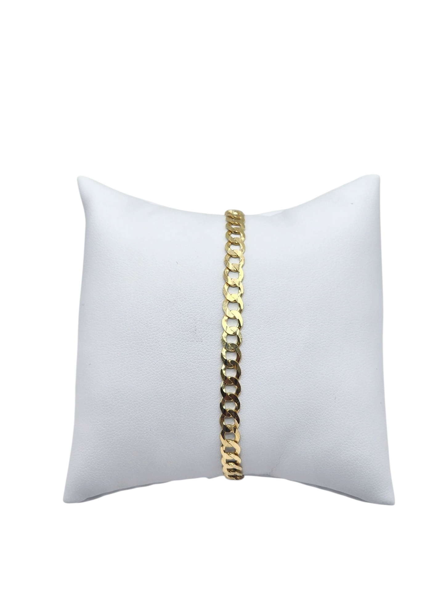 10k Gold Cuban Bracelet 4.7mm 8in