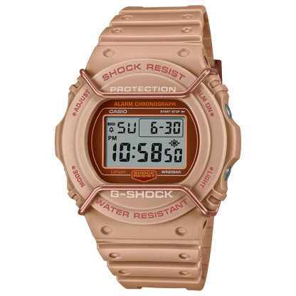 Casio G-Shock DW-5700PT-5D Brown Tone on Tone Digital Casual Sports Men's Watch