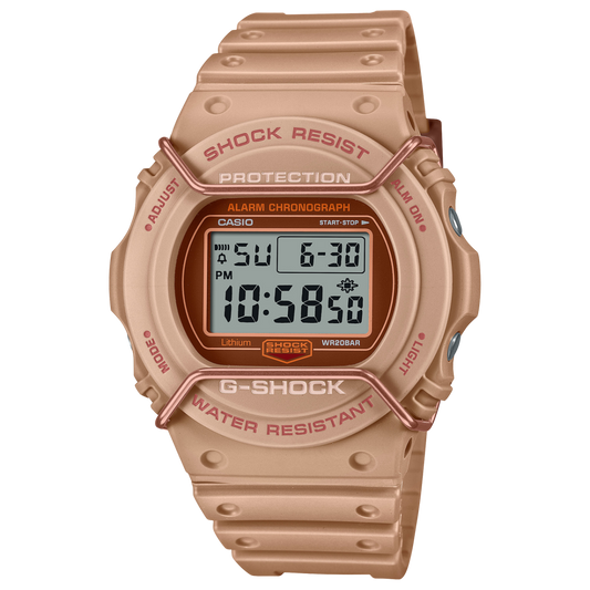 Casio G-Shock DW-5700PT-5D Brown Tone on Tone Digital Casual Sports Men's Watch