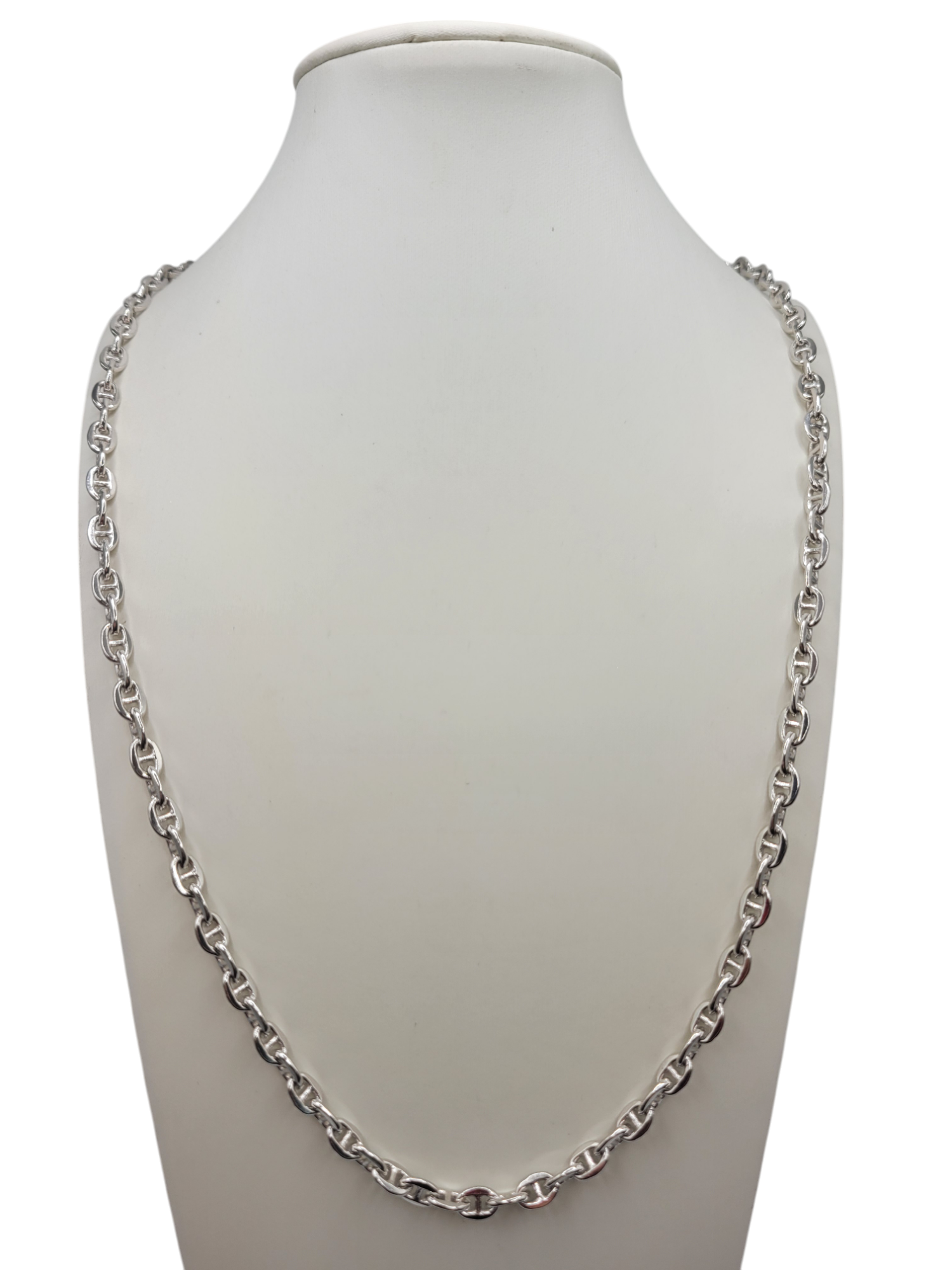 925 silver chain. Sailor link. 24 inches. 5 mm.