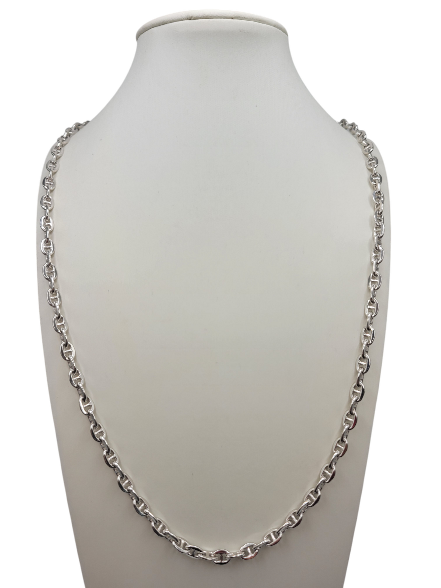 925 silver chain. Sailor link. 24 inches. 5 mm.