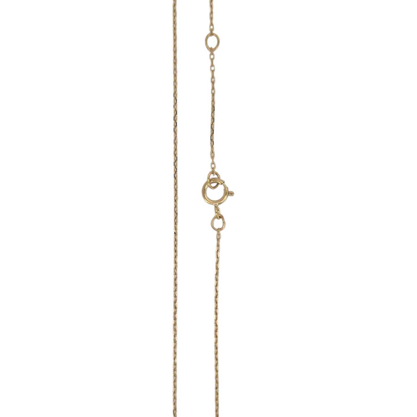 10k Gold Cable Chain with HOPE Pendant. Adjustable size 16-18 in