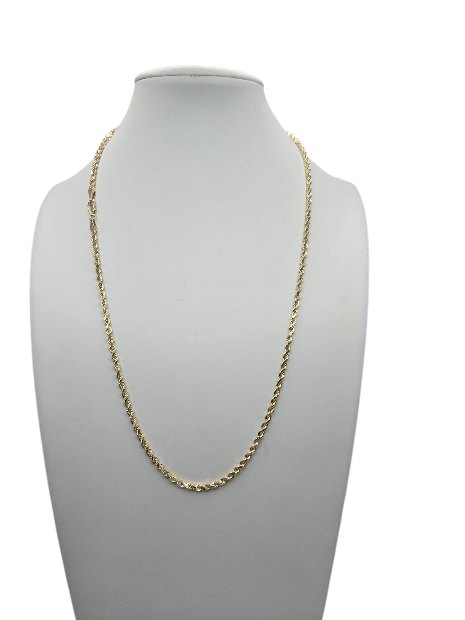 14k solid rope chain.