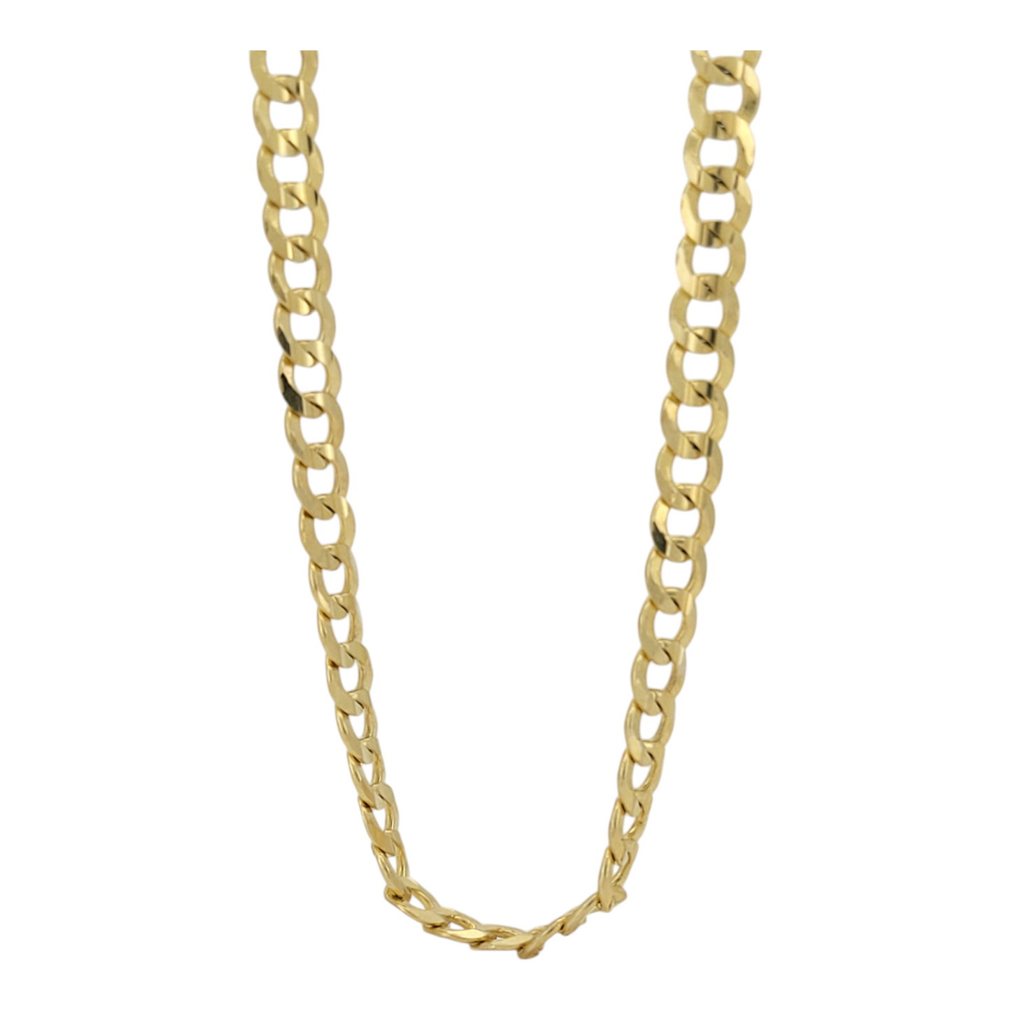10K gold cuban chain. Solid . 22in . 4mm