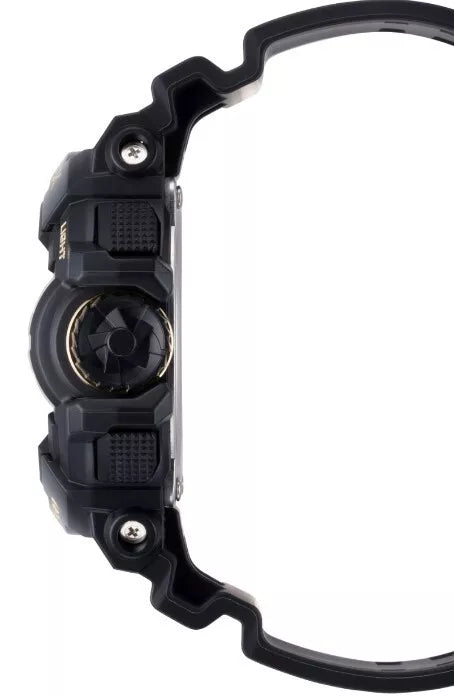 Casio G-Shock Analog/Digital Black/Gold Dial Watch GA-400GB-1A9/ GA400GB-1A9
