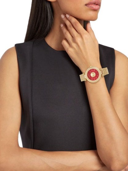 Versus Versace Brick Lane 36mm Bracelet Fashion Watch.