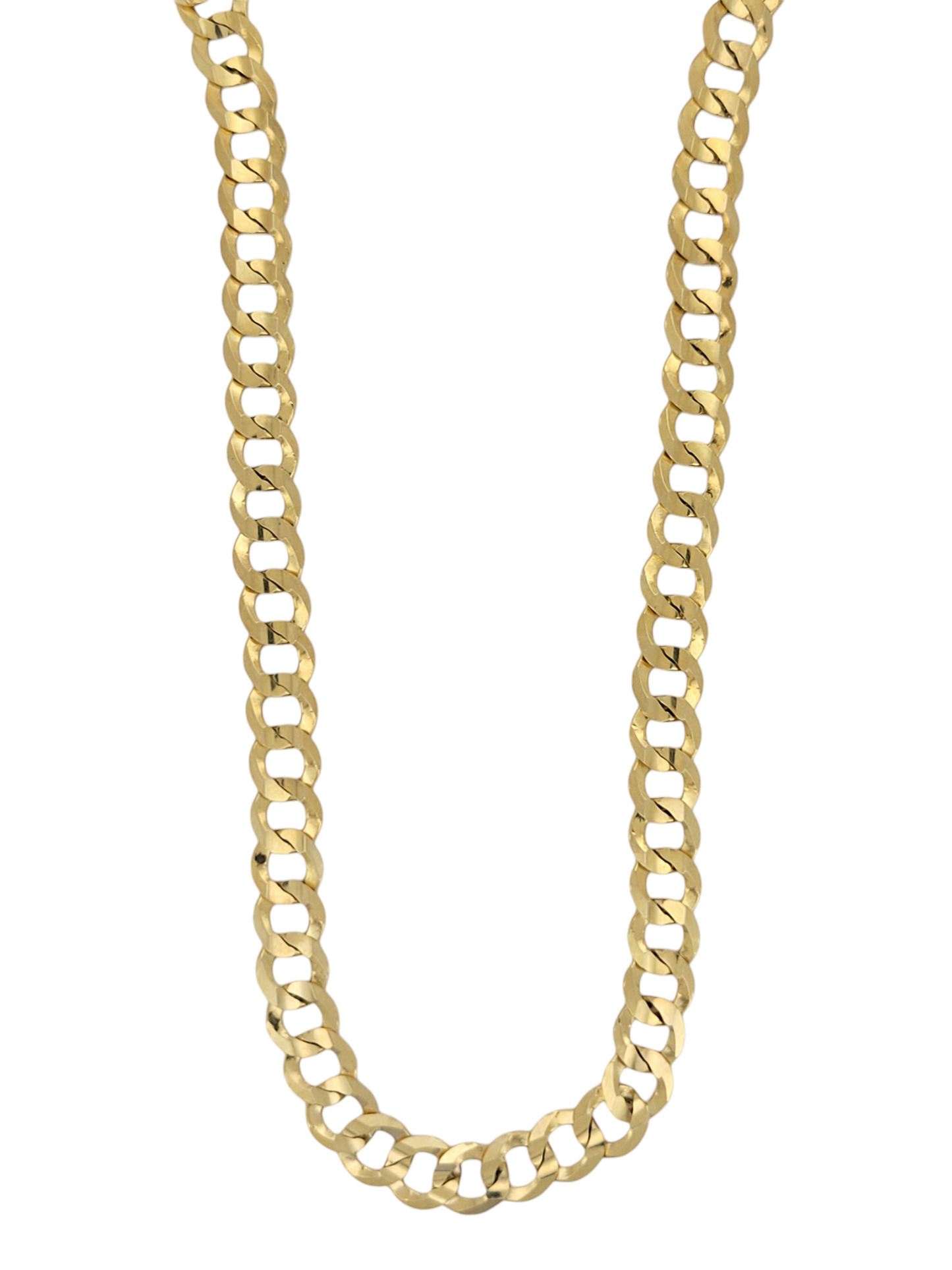 10K Gold Cuban Chain. 20in . 6mm