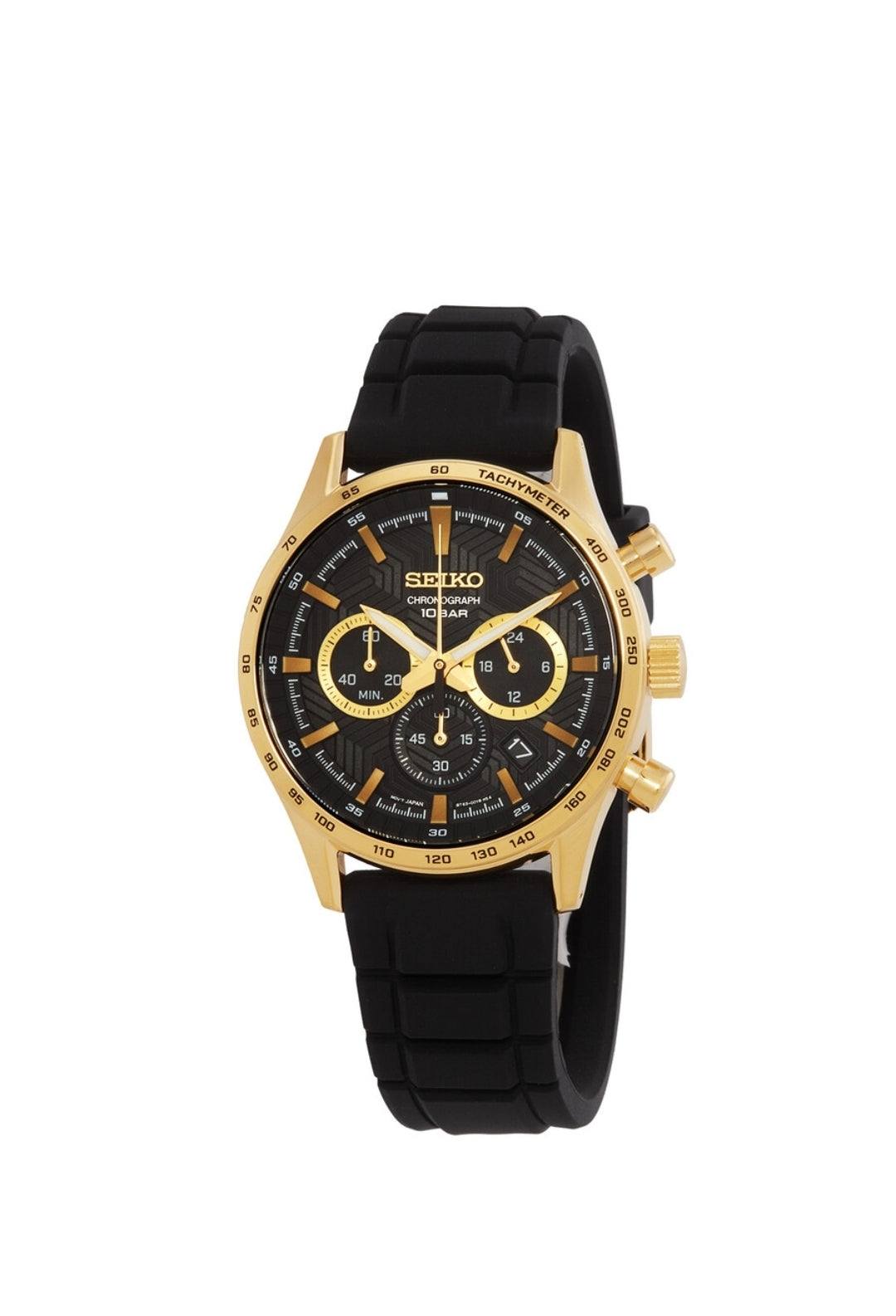 Seiko 
Chronograph Quartz Black Dial Men's Watch
Item No. SSB446P1